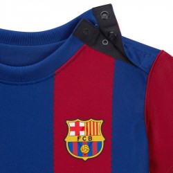 Komplet piłkarski Nike FC Barcelona 2023/24 Home Little Kids DX2815-456
