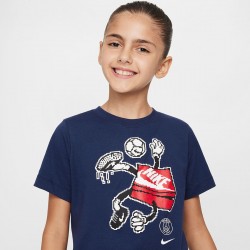 Koszulka Nike PSG Character Tee Jr FQ7122-410