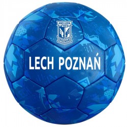 Piłka Lech Poznań Mini Niebieska
