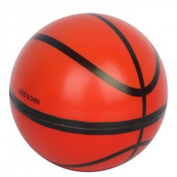 Piłka gumowa koszykówka 13 cm- 6 szt